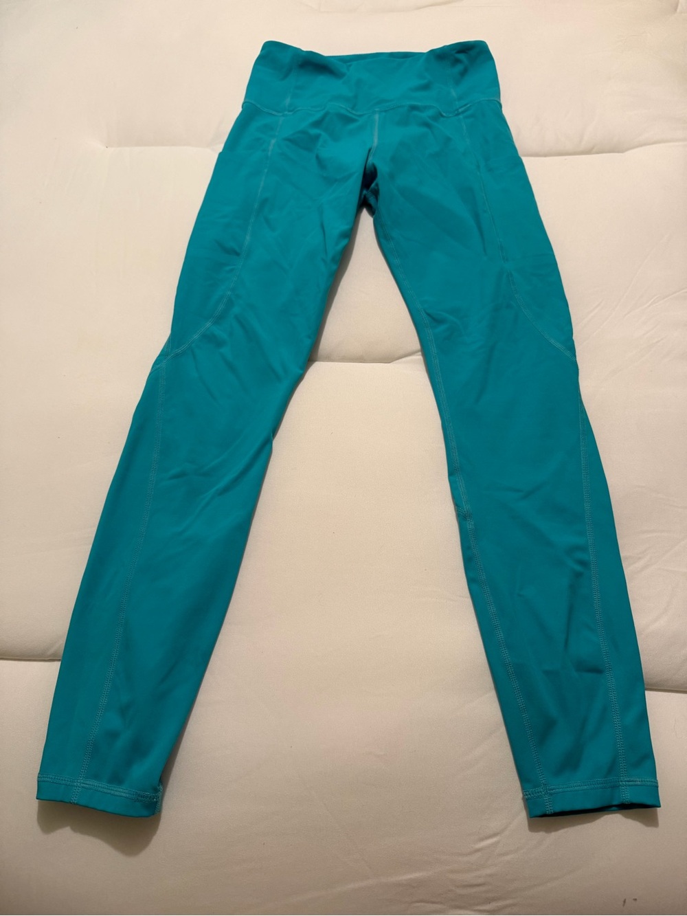 Teal Active Leggings - High Waist